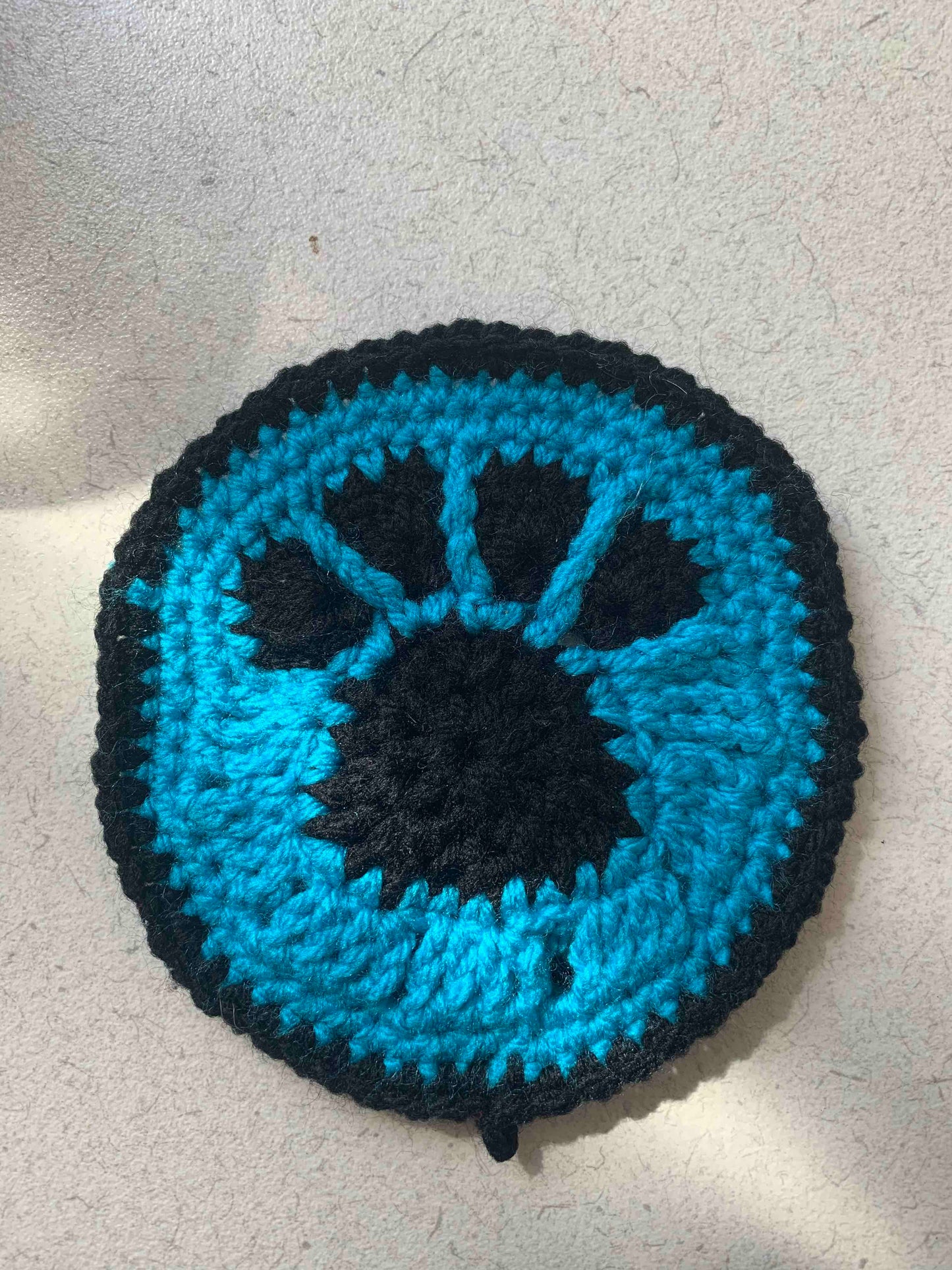 Pet Paw Coasters Crochet Pattern