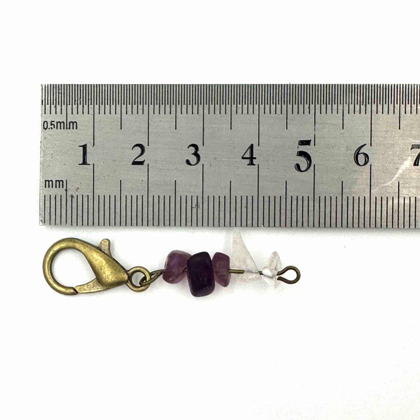 Gemstone Stitch Markers 6pk