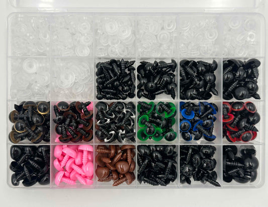 Toy Safety Eyes and Noses BULK PACK