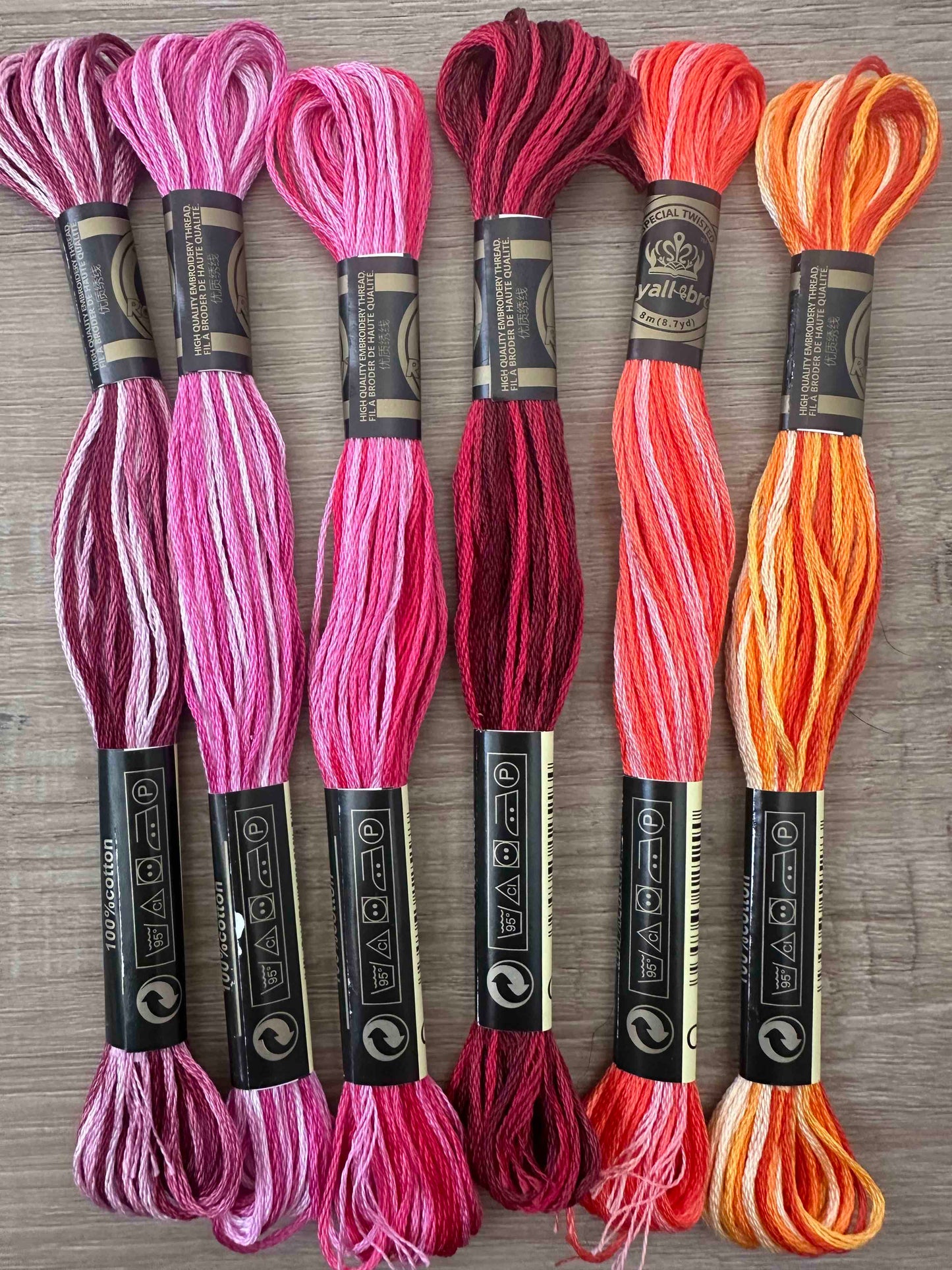 Veriegated Embroidery Cotton Floss