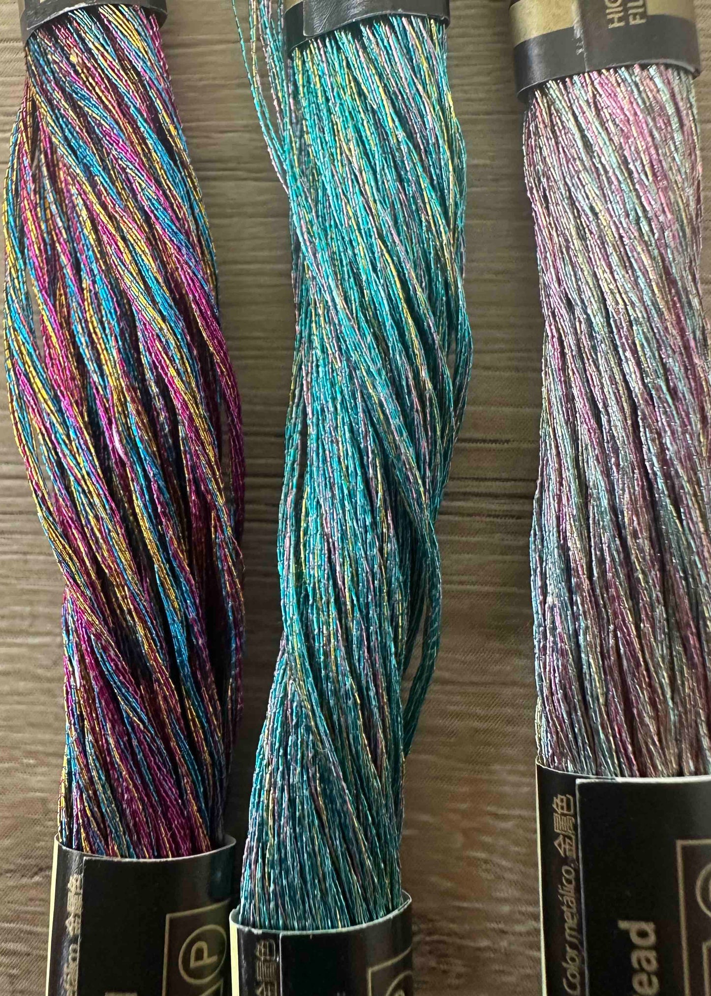 Metallic Embroidery Floss Veriegated