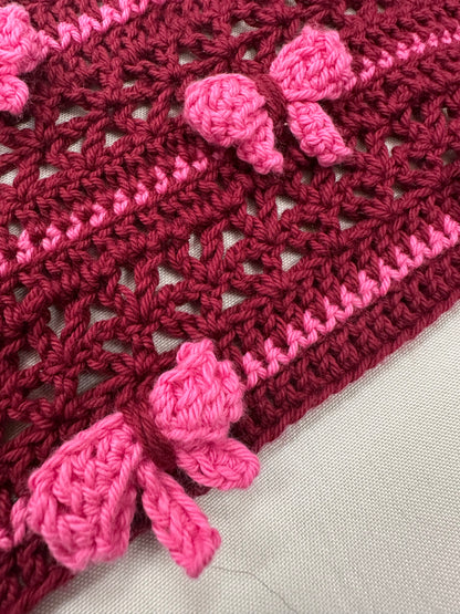 Bow-tiful Scarf Pattern