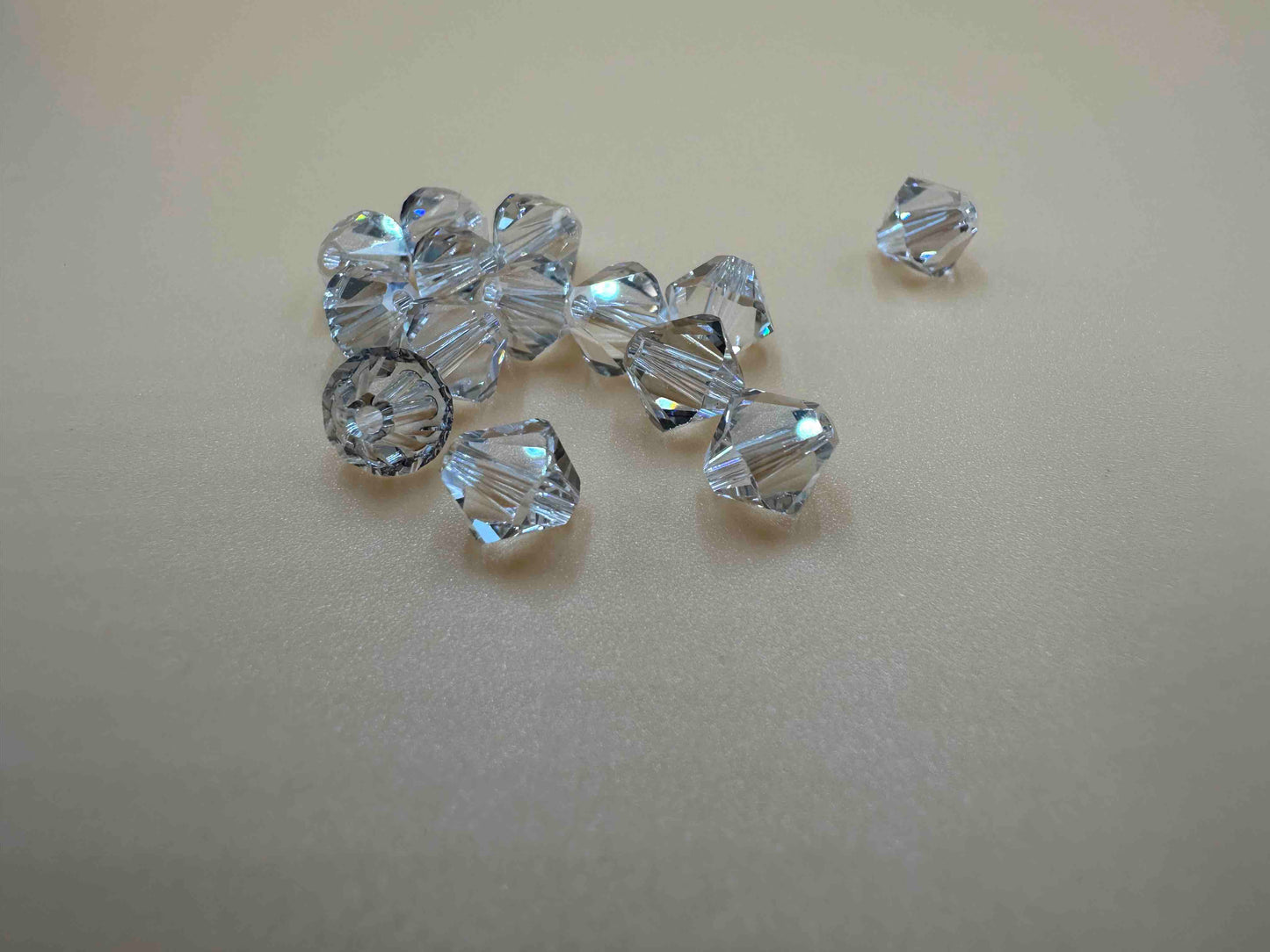 Swarovski 6mm Bicone Sew on Crystal
