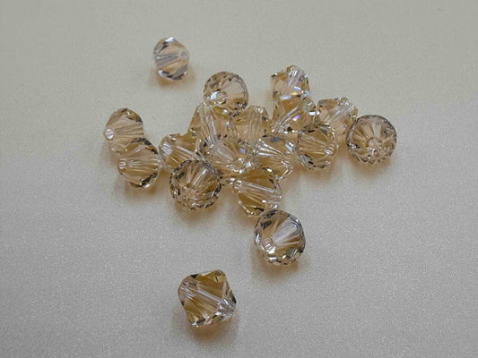 Swarovski 6mm Bicone Sew on Crystal