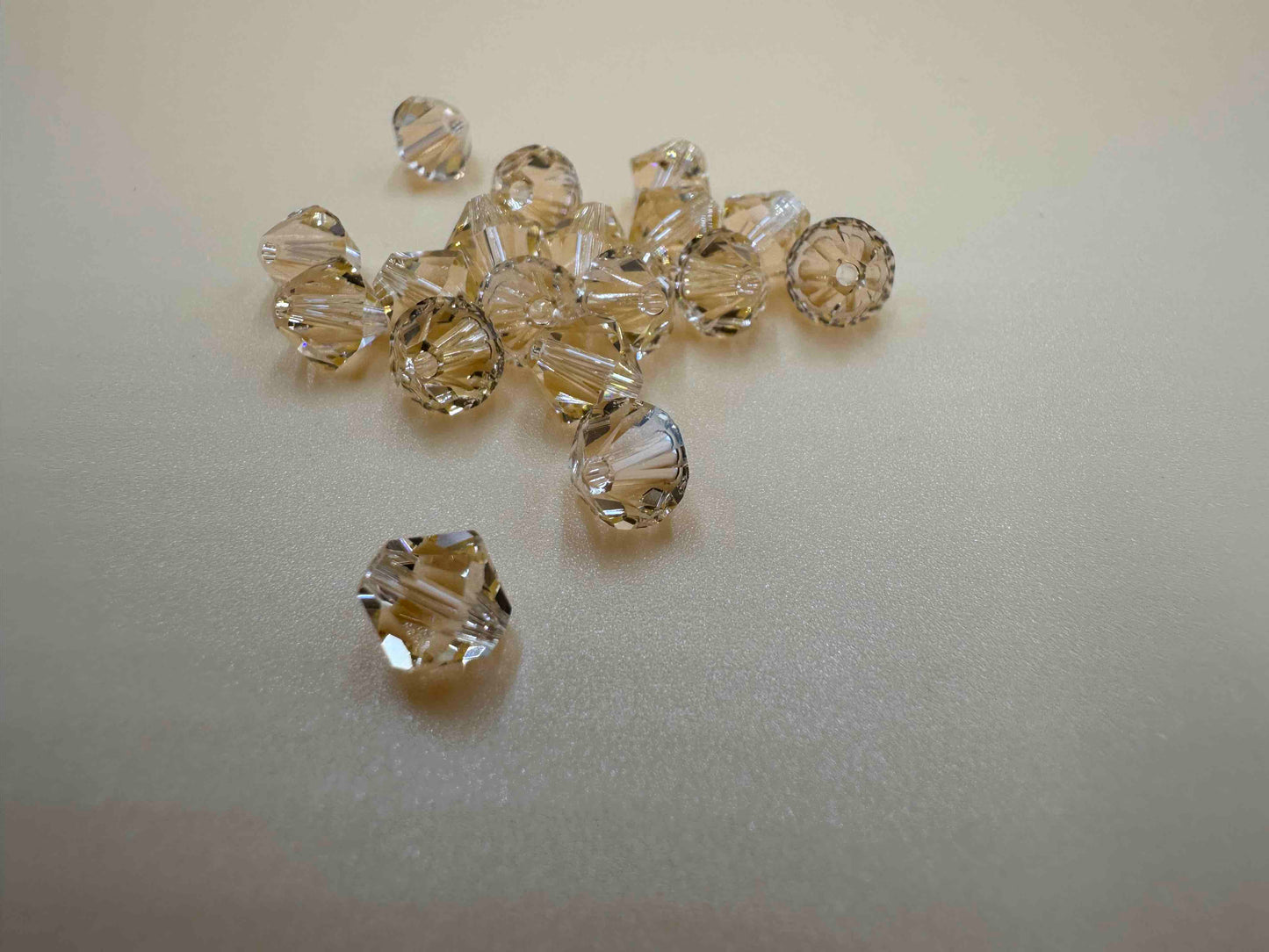 Swarovski 6mm Bicone Sew on Crystal