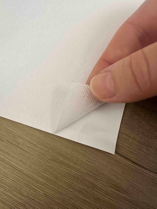 Peel and Stick Wash Away Sheet A5
